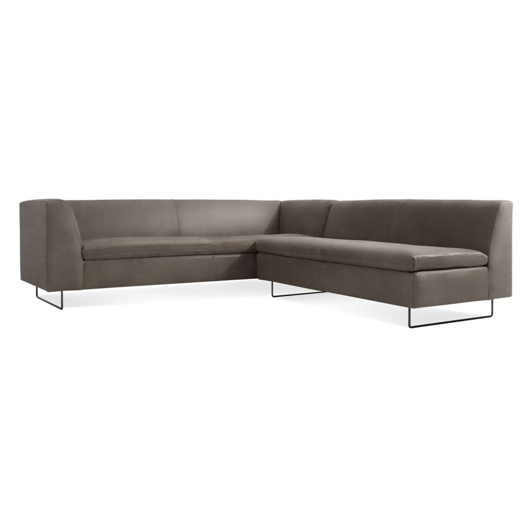 Bonnie & Clyde Leather Sectional Sofa