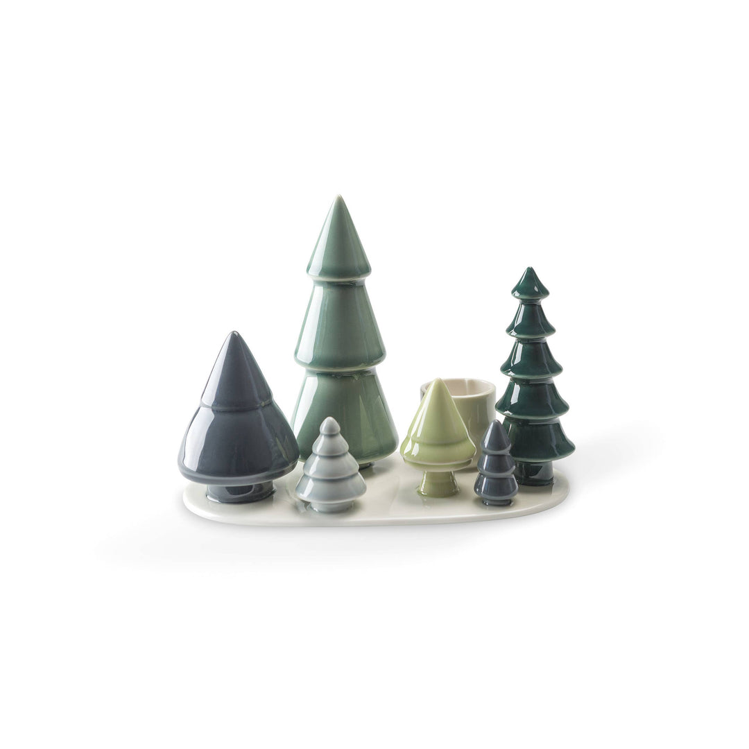 Winter Stories Forest Candle Holder