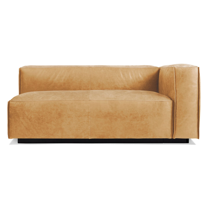 Cleon One Arm Leather Sofa