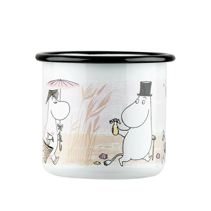 Moomin Beach Enamel Mug