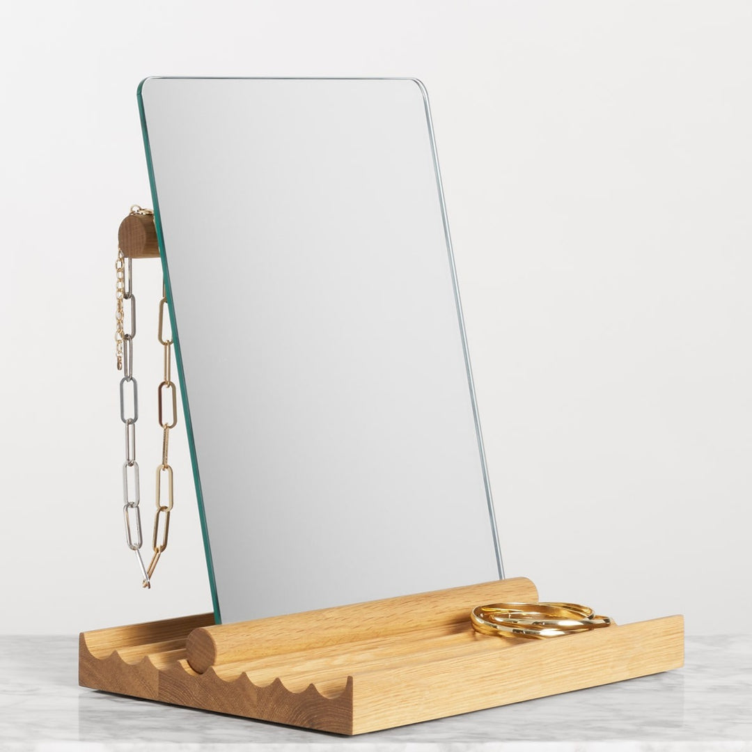 Furrow Table Mirror