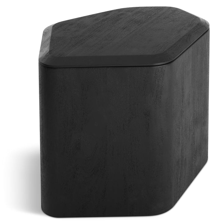 Hoard Tall Side Table with Storage