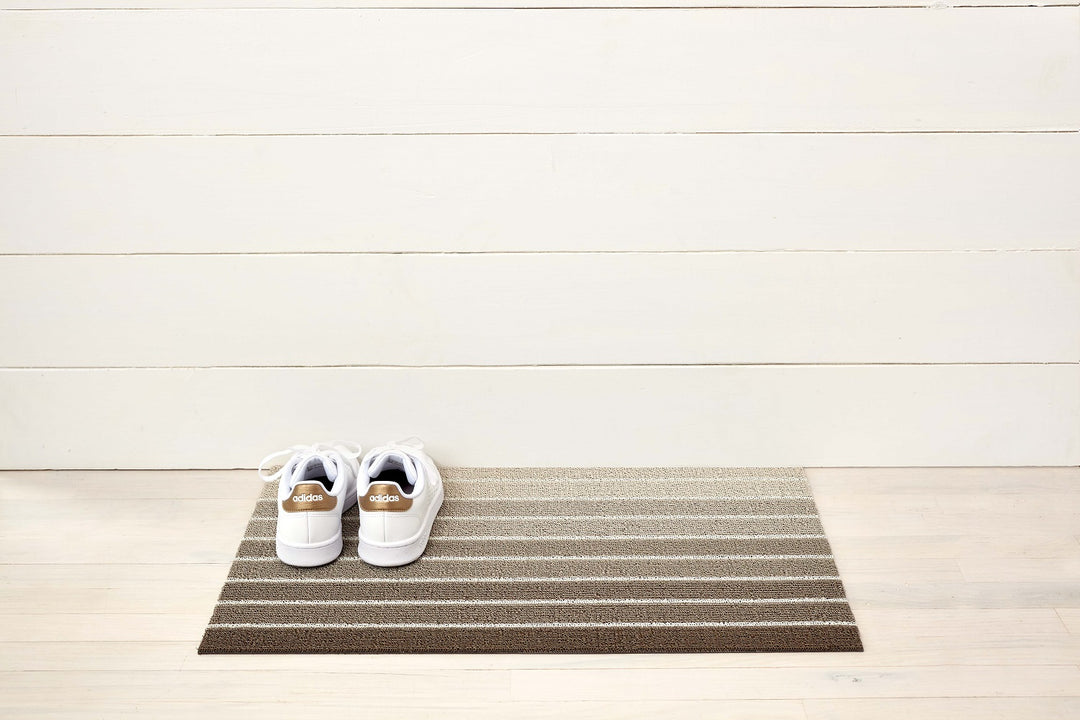 Block Stripe Shag Doormat