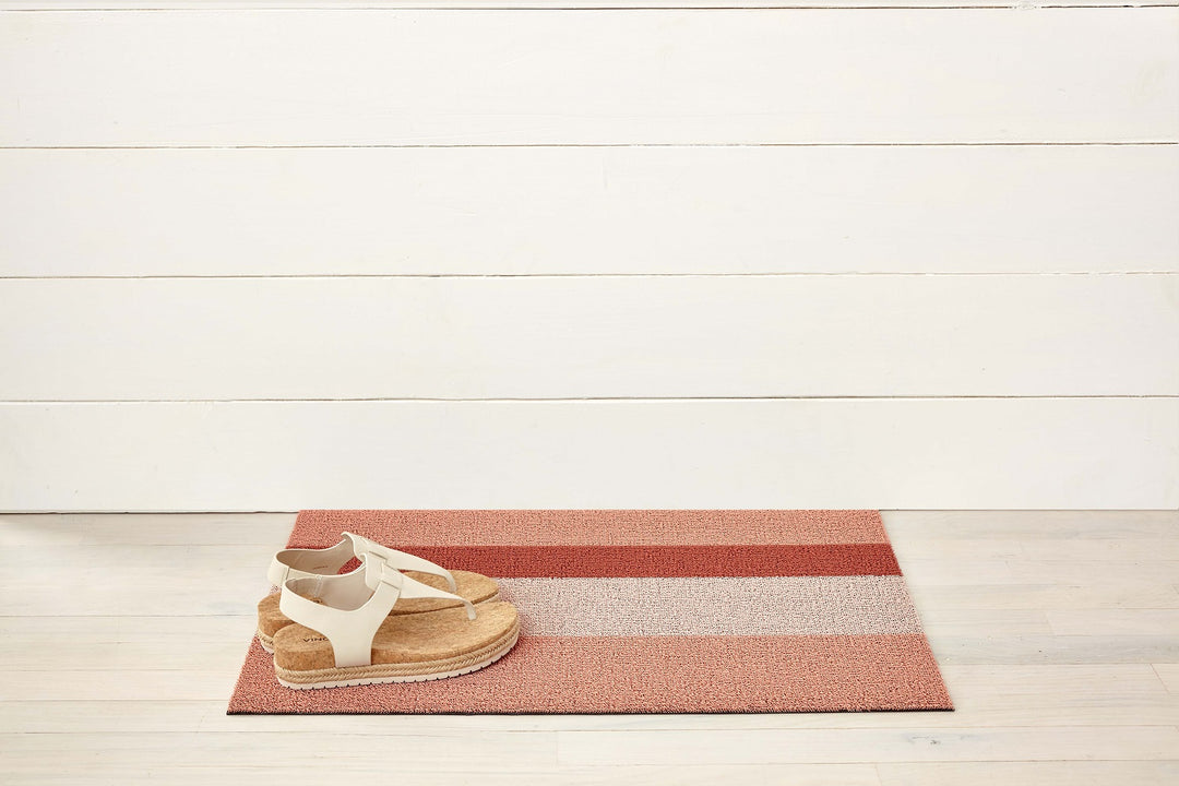 Bold Stripe Shag Doormat