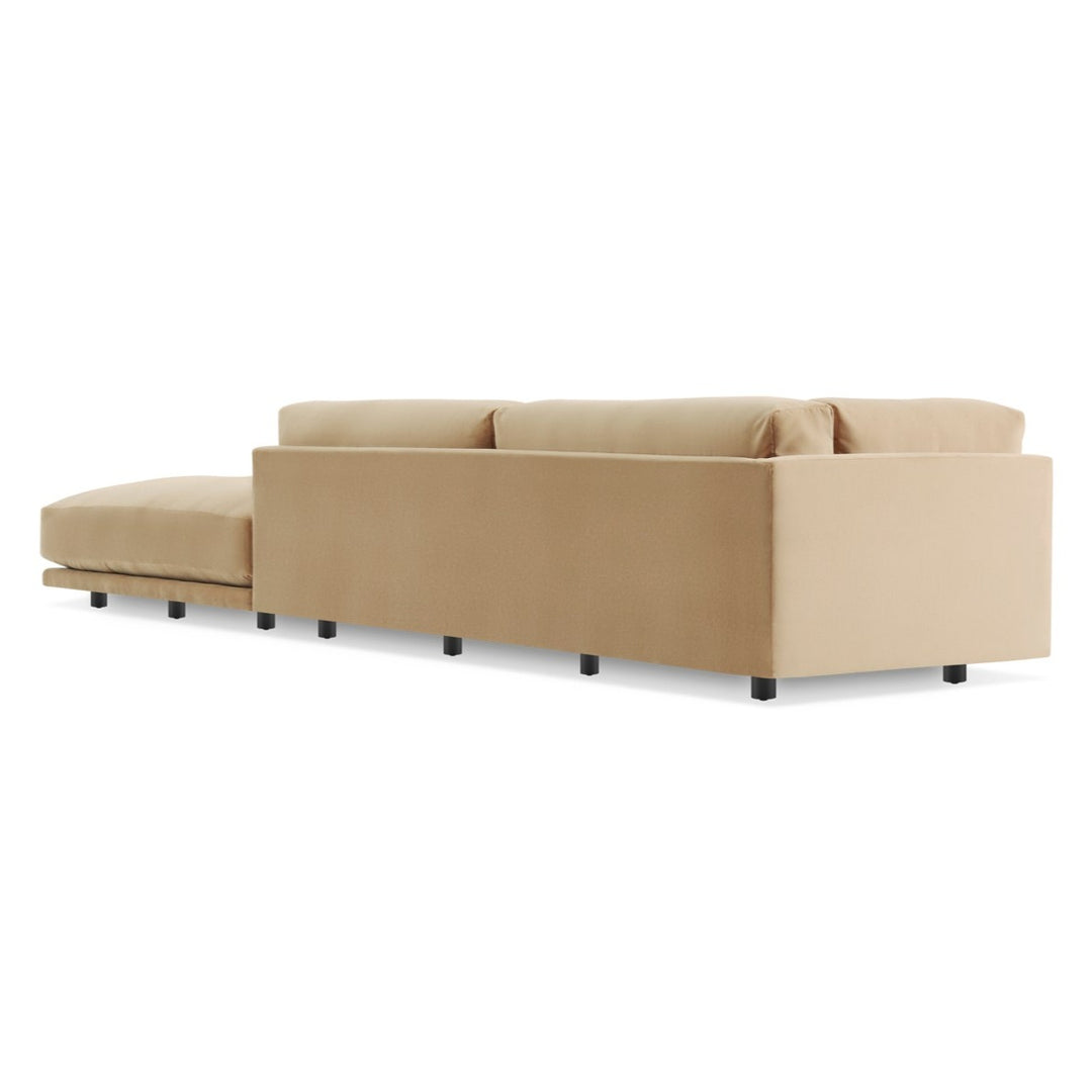 Sunday Long and Low Sectional Sofa