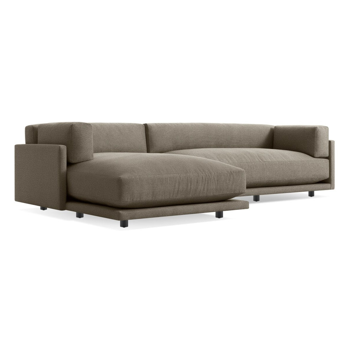 Compact sofa with deals chaise