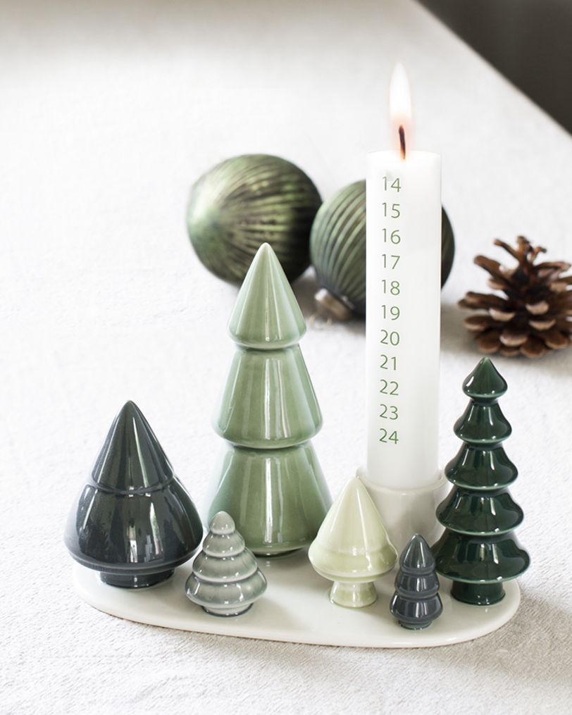 Winter Stories Forest Candle Holder