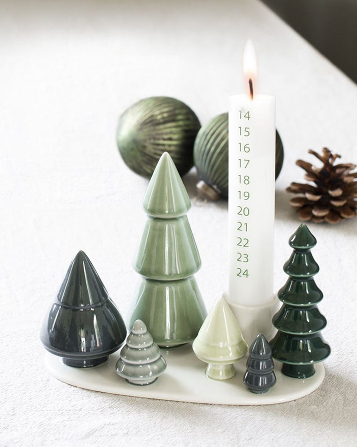 Winter Stories Forest Candle Holder